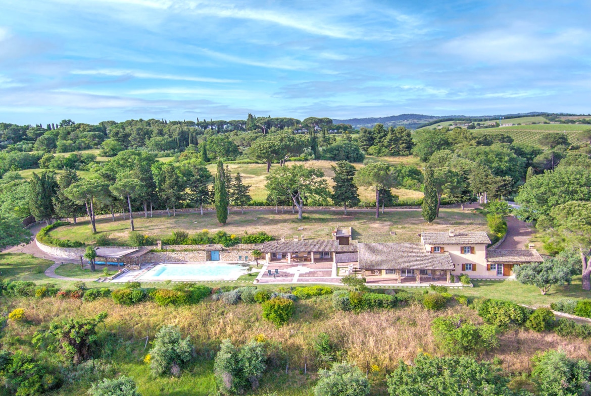 Villa in vendita a Magliano in Toscana