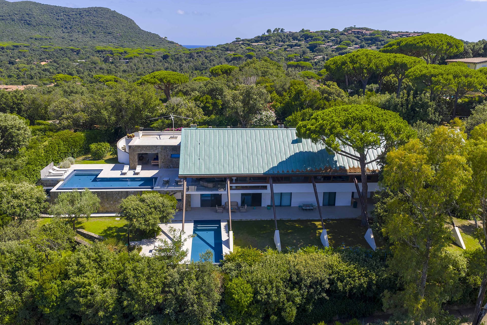Villa di lusso vista mare Punta Ala