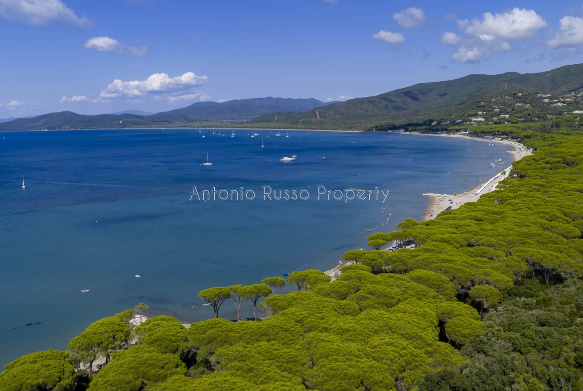 villa di lusso vista mare Punta Ala