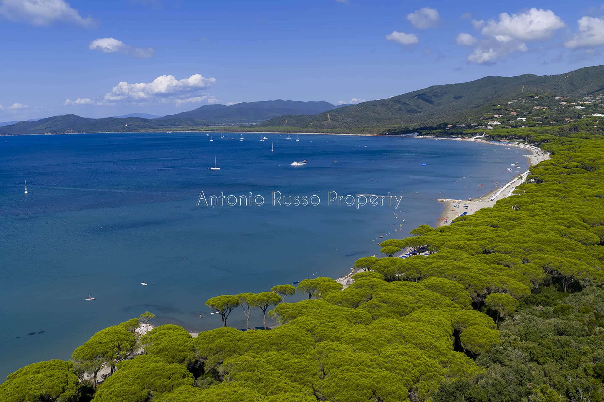 villa di lusso vista mare Punta Ala