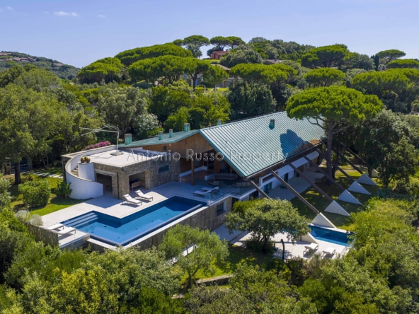 villa di lusso vista mare Punta Ala