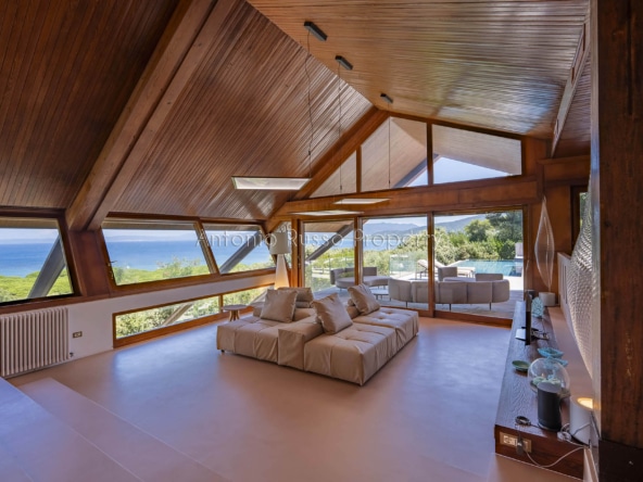 villa di lusso vista mare Punta Ala