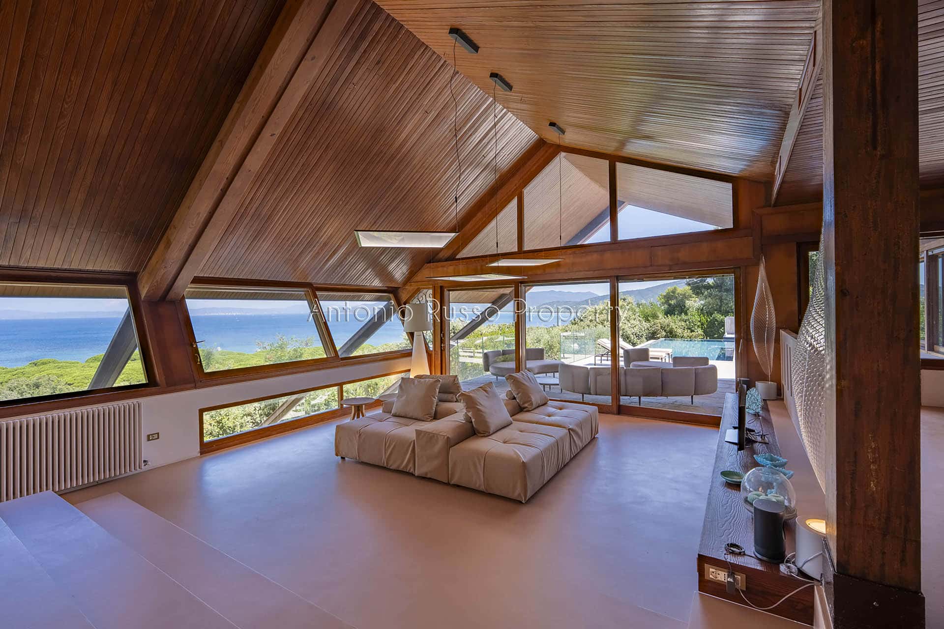 villa di lusso vista mare Punta Ala