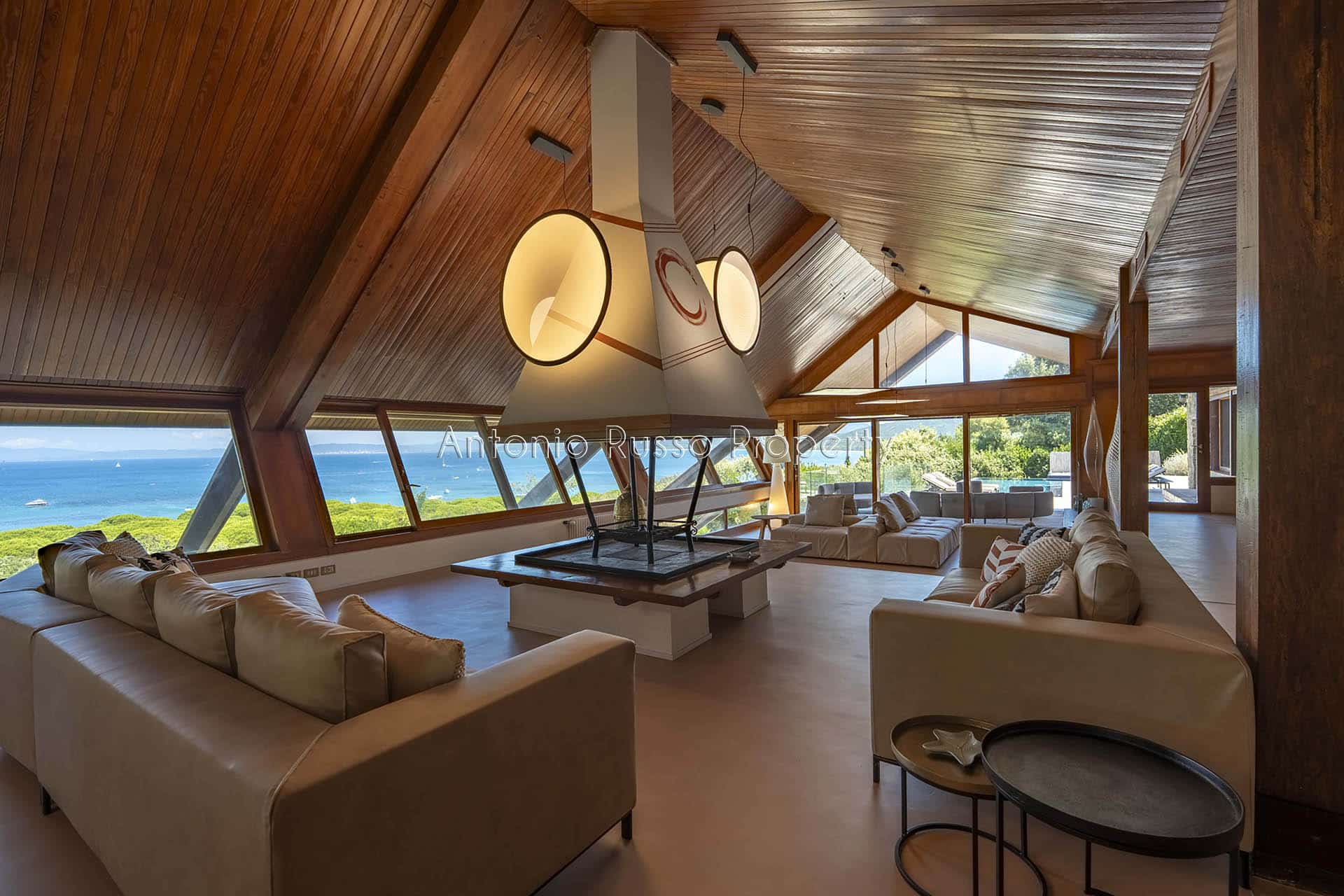 villa di lusso vista mare Punta Ala
