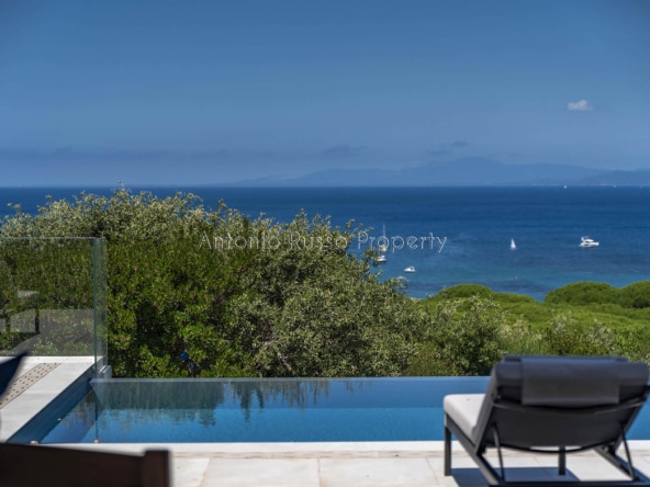 villa di lusso vista mare Punta Ala