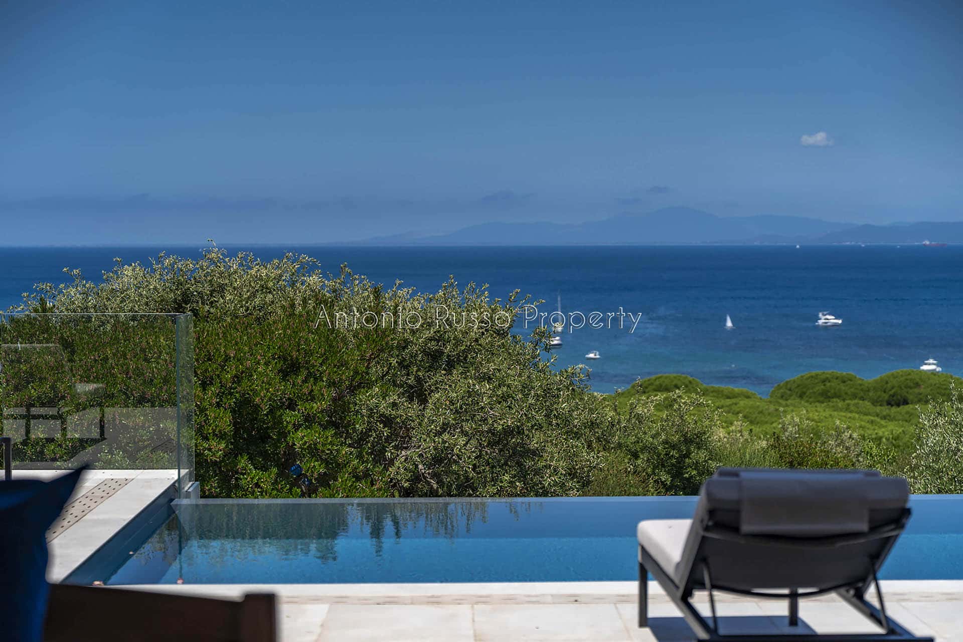 villa di lusso vista mare Punta Ala