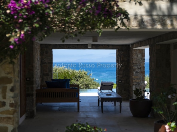 villa di lusso vista mare Punta Ala