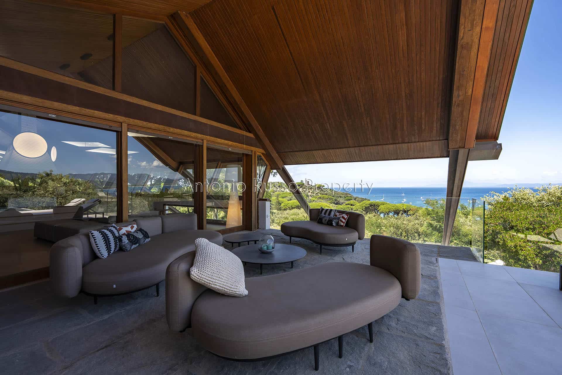 villa di lusso vista mare Punta Ala