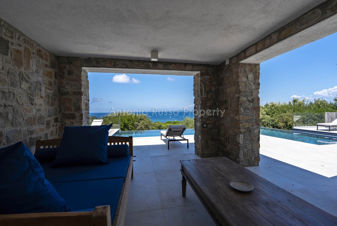 villa di lusso vista mare Punta Ala