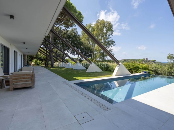 villa di lusso vista mare Punta Ala