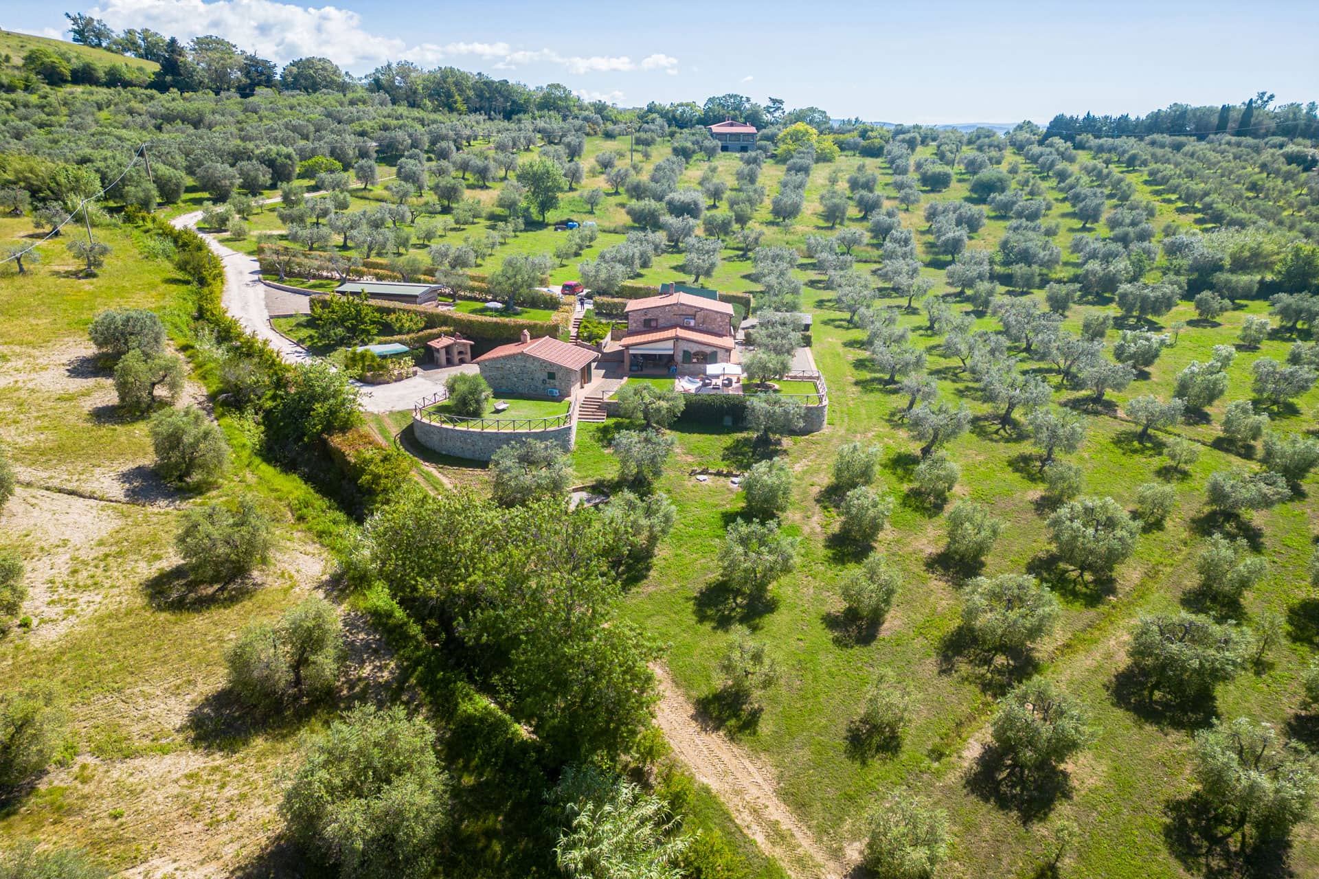 Casale con tartufaia in vendita a Scansano